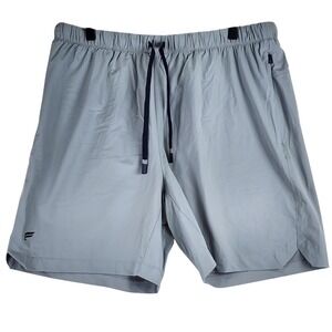 Fabletics The One Athletic Shorts Mens M Grey Activewear Training 7in Inseam